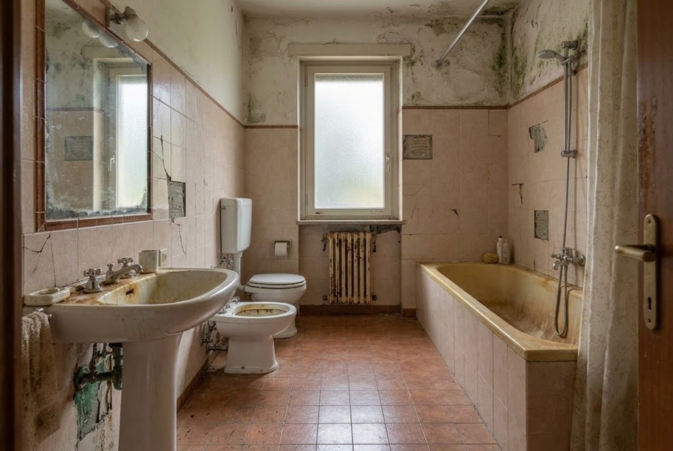 Bagno vecchio, prima dei lavori